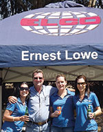 From left to right: Desir&#233; Steyn, Kevin Green, Christelle Carstens, Jacolien Pieters.